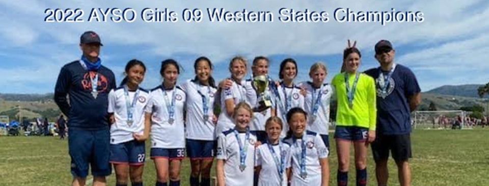 AYSO Girls 09 Western States Champs