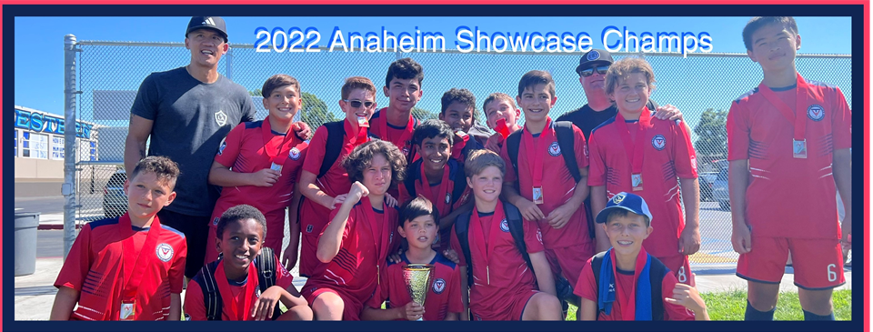 AYSO Boys 09 Anaheim 2022 Summer Showcase Champs