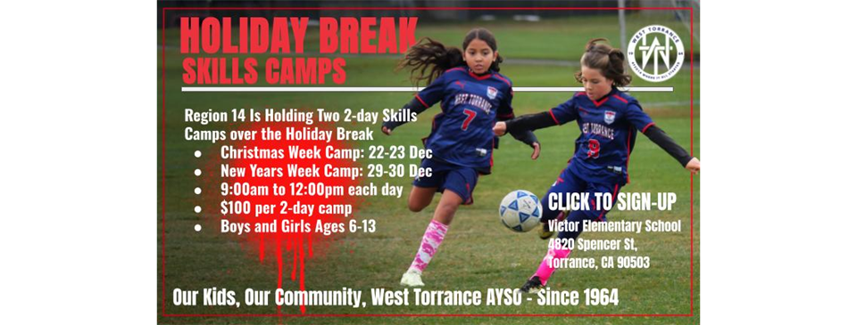 Holiday Break Skills Camps